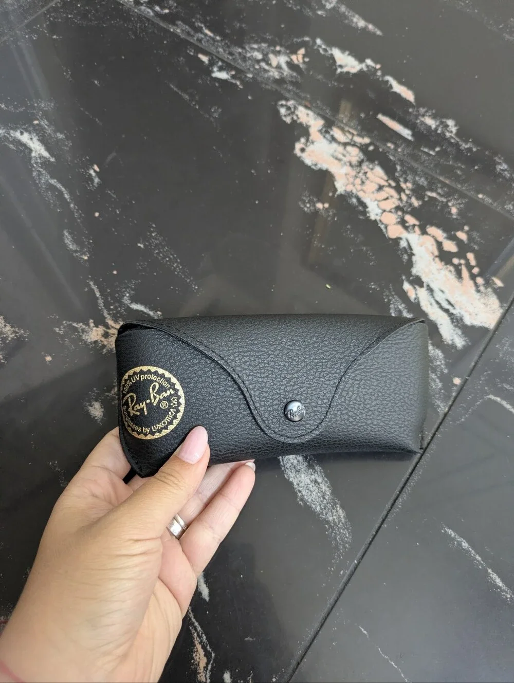 Ray-Ban By Luxottica Black Sunglasses Case